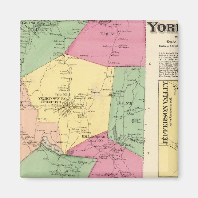 Yorktown, Town Magnet (Front)