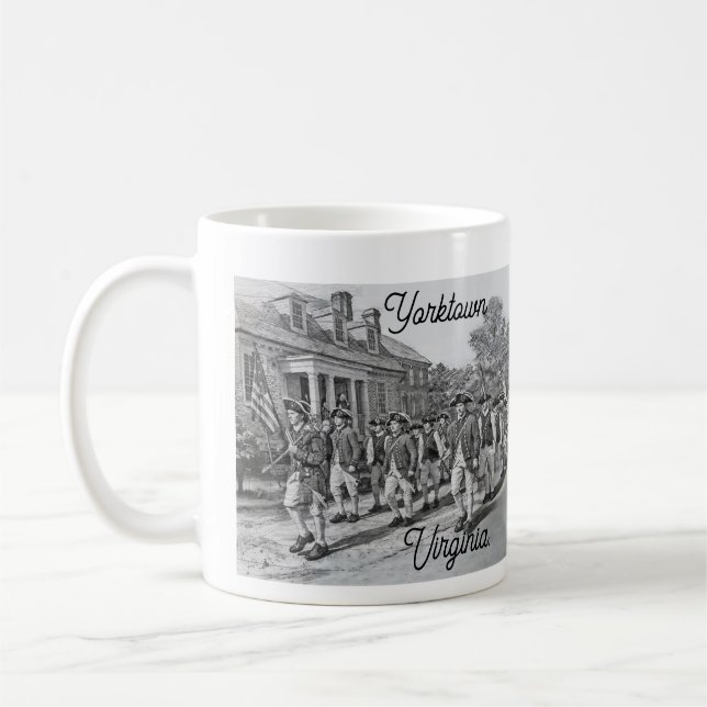 Yorktown Virginia  Coffee Mug (Left)