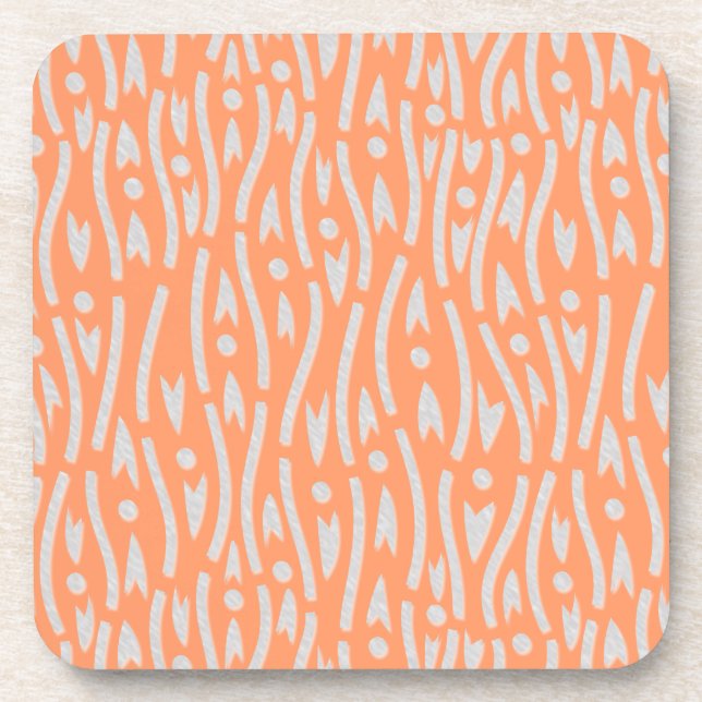 yoroke stripes coaster (Front)