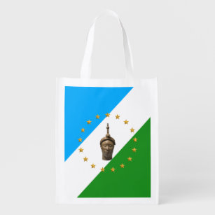 Yoruba Flag   Oduduwa   Yoruba Nation Merch Reusable Grocery Bag