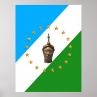 Yoruba Flag | Oduduwa | Yoruba Nation  Poster