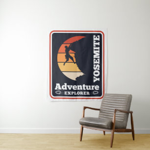 Yosemite Adventure Explorer Tapestry