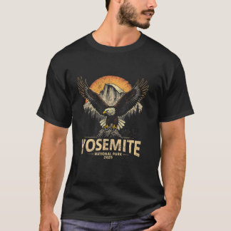 Yosemite Bald Eagle Vintage Tee National Park Wild