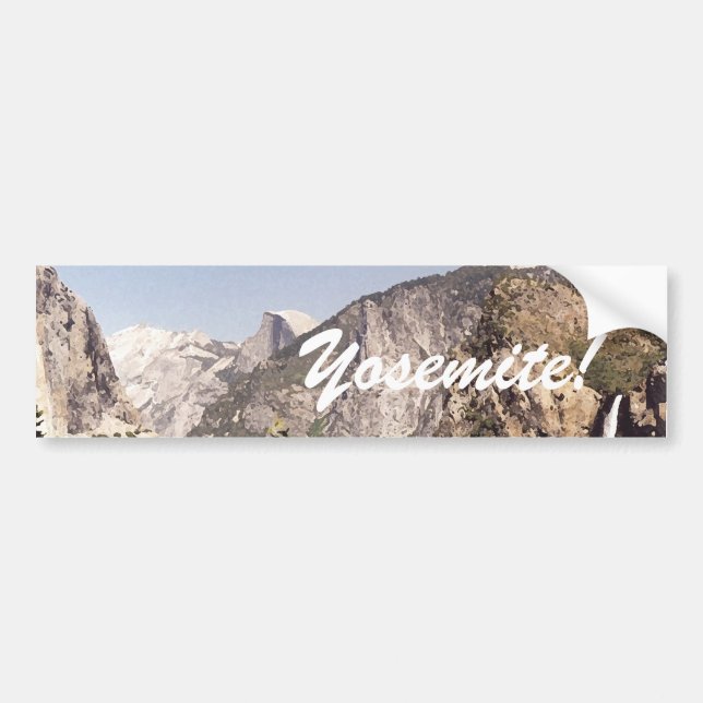 Yosemite bumper sticker (Front)