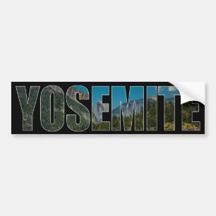 Yosemite bumper sticker