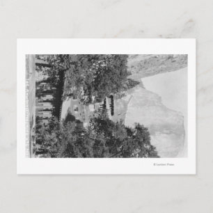 Yosemite, CA - The Ahwahnee Lodge and El Capitan Postcard