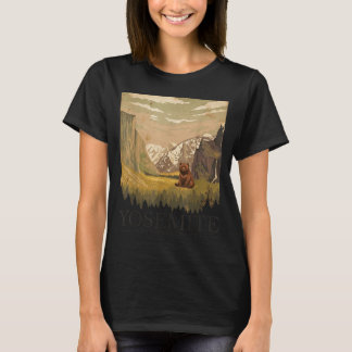 Yosemite California National Park Bear Nature T-Shirt