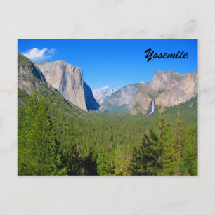 yosemite dome postcard