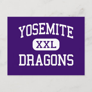 Yosemite - Dragons - Continued - Merced California Postcard