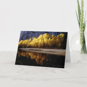 Yosemite Fall Colours Card