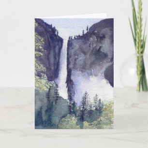 Yosemite Falls2,  Yosemite National Park Holiday Card