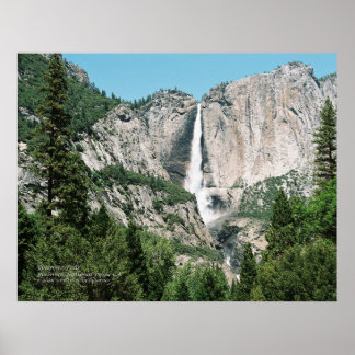 Yosemite Falls 2 Print