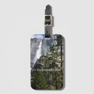 Yosemite Falls Adventure Luggage Tag