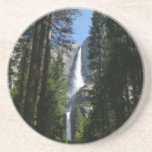 Yosemite Falls and Woods Landscape Photography Coaster
