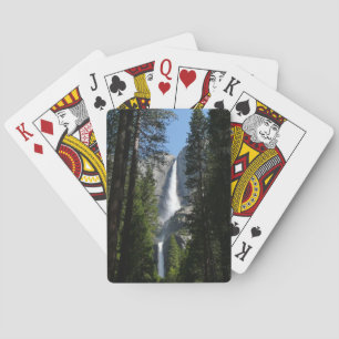 Yosemite Falls and Woods Landscape Photography Playing Cards