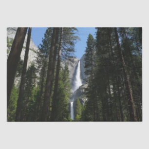 Yosemite Falls and Woods Landscape Photography Tissue Paper