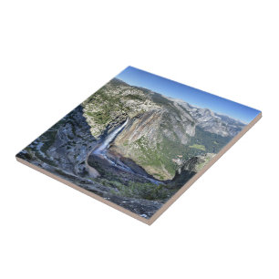 Yosemite Falls from Eagle Tower - Yosemite Ceramic Tile