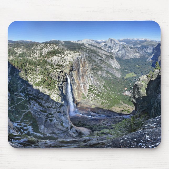 Yosemite Falls from Eagle Tower - Yosemite Mouse Pad (Front)