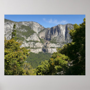 Yosemite Falls from Four Mile Trail Poster