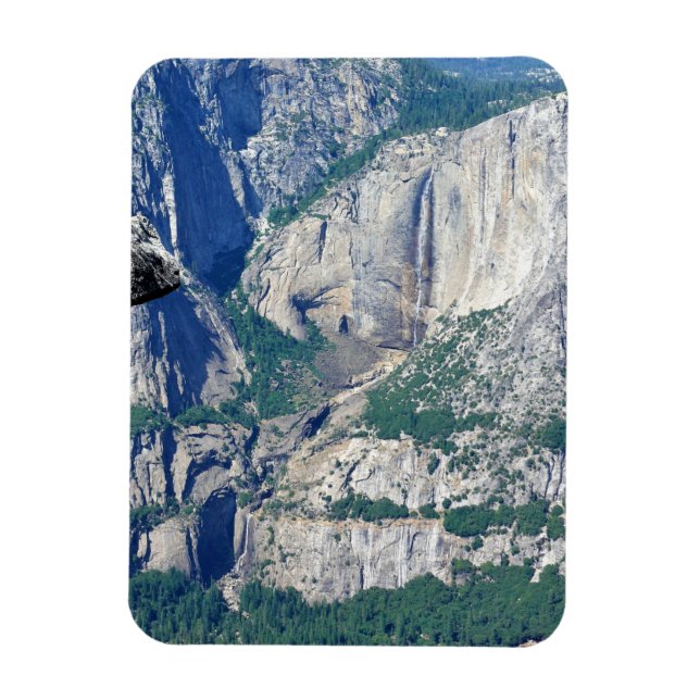 Yosemite Falls from Glacier Point, CA Magnet (Vertical)