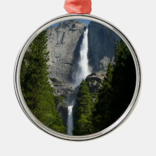 Yosemite Falls II from Yosemite National Park Metal Ornament