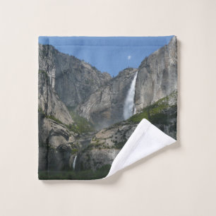 Yosemite Falls III from Yosemite National Park Wash Cloth