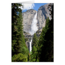 Yosemite Falls in May (Custom Message)