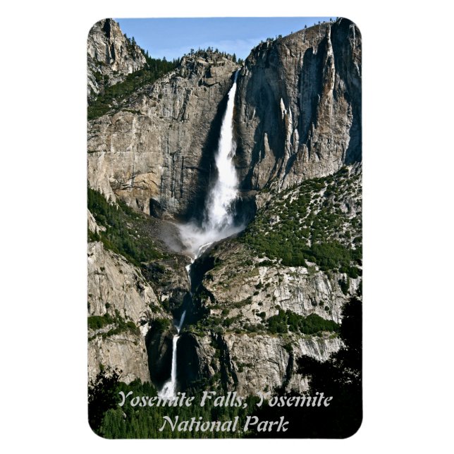 YOSEMITE FALLS IN YOSEMITE NATIONAL PARK MAGNET (Vertical)