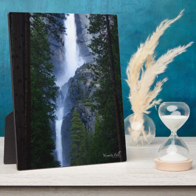 Yosemite Falls Plaque (Side)