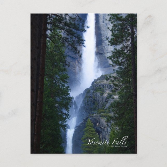 Yosemite Falls Postcard (Front)