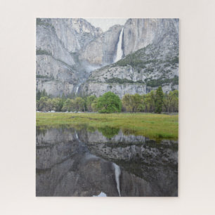 Yosemite Falls Reflection - 16x20 - 520 pcs. Jigsaw Puzzle