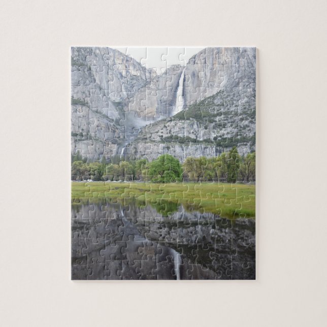 Yosemite Falls Reflection - 8x10 - 110 pcs. Jigsaw Puzzle (Vertical)