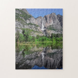 Yosemite Falls Reflection Jigsaw Puzzle