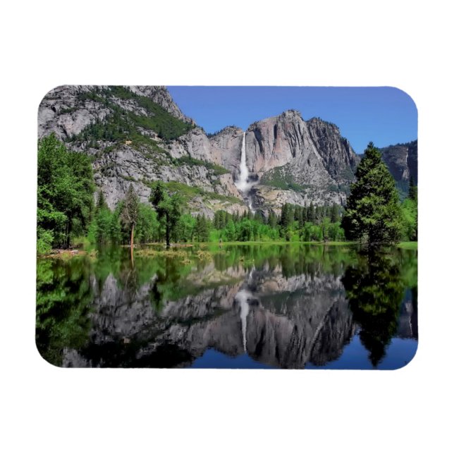 Yosemite Falls Reflection Magnet (Horizontal)