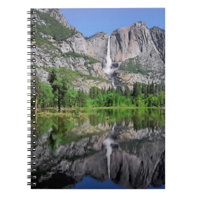 Yosemite Falls Reflection Notebook (Front)