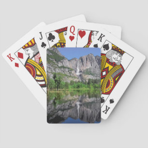 Yosemite Falls Reflection Playing Cards