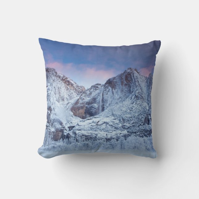 Yosemite Falls Sunrise Cushion (Front)