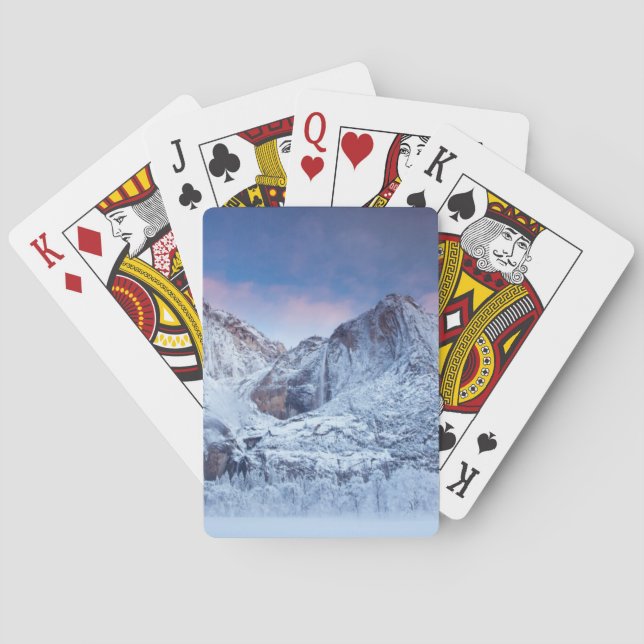 Yosemite Falls Sunrise Playing Cards (Back)