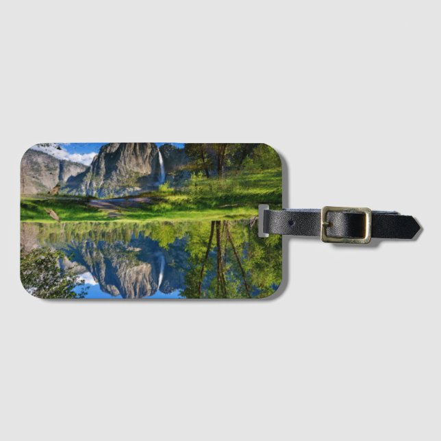 Yosemite Falls | Yosemite National Park Luggage Tag (Front Horizontal)