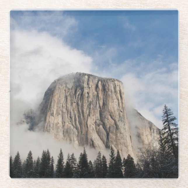Yosemite Glass Coaster (Front)