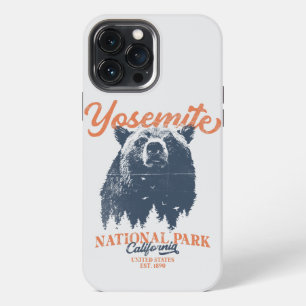 Yosemite Grizzly Bear California National Park iPhone 13 Pro Max Case