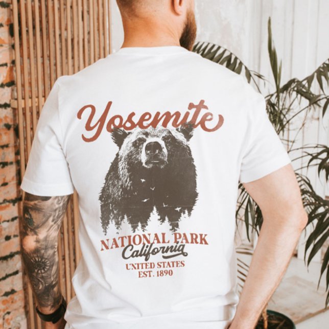 Yosemite Grizzly Bear California National Park T-Shirt (Creator Uploaded)