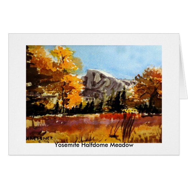 Yosemite Halfdome Meadow (Front Horizontal)