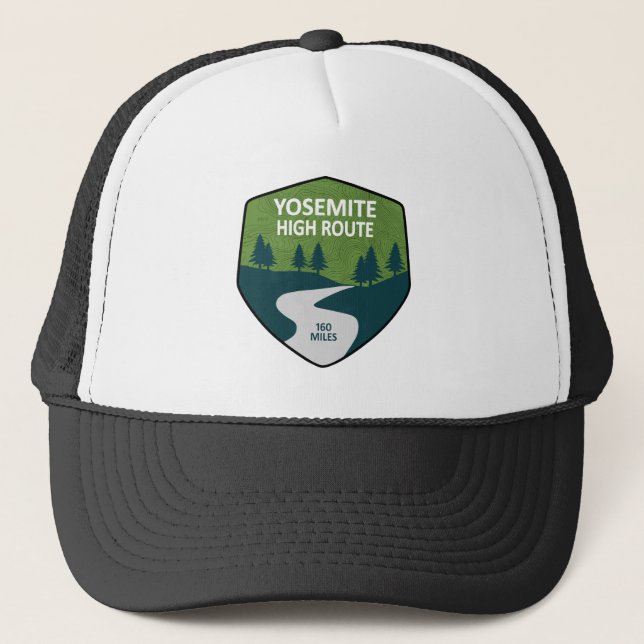 Yosemite High Route Trucker Hat (Front)