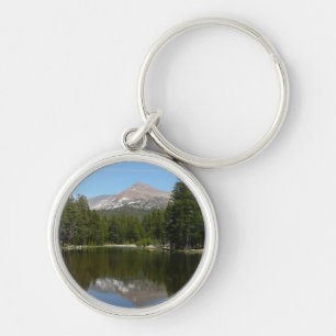Yosemite Lake Reflection Key Ring