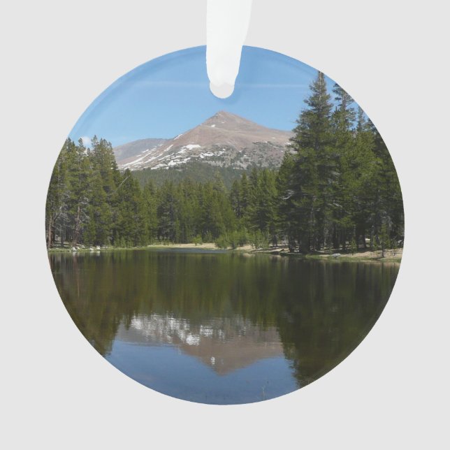 Yosemite Lake Reflection Ornament (Front)