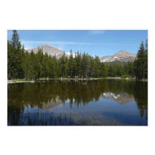 Yosemite Lake Reflection Photo Print