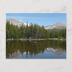Yosemite Lake Reflection Postcard