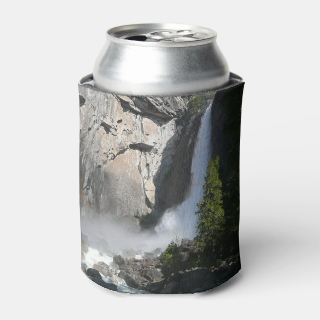 Yosemite Lower Falls from Yosemite National Park Can Cooler (Can Front)