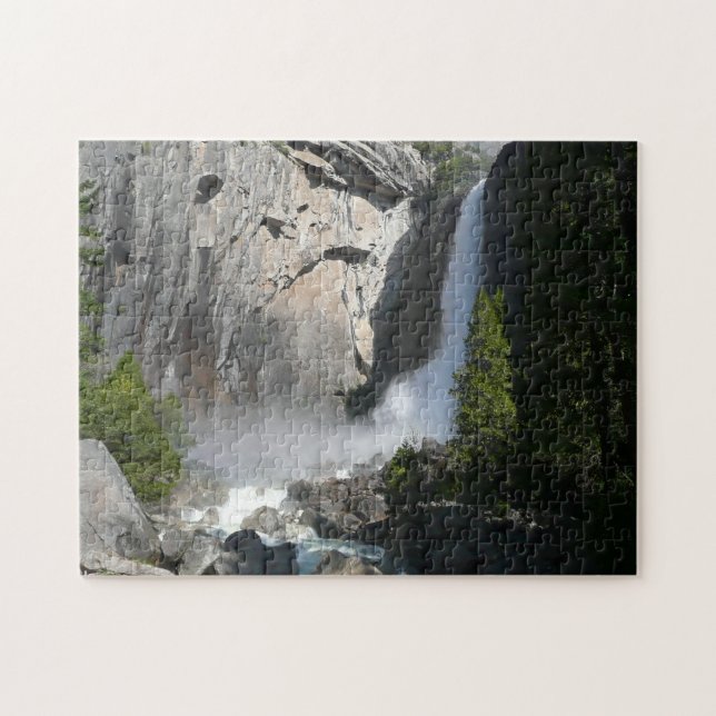 Yosemite Lower Falls from Yosemite National Park Jigsaw Puzzle (Horizontal)